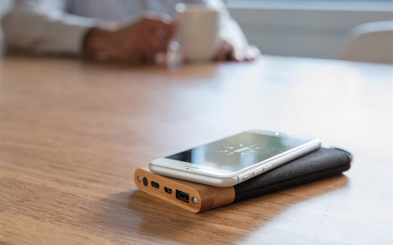 Batterie de secours publicitaire