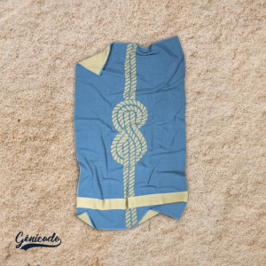 Serviette de plage personnalisé en matière recyclée