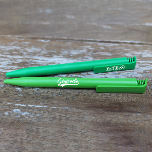 Stylo à bille fabriqué à partir de plastique recyclé